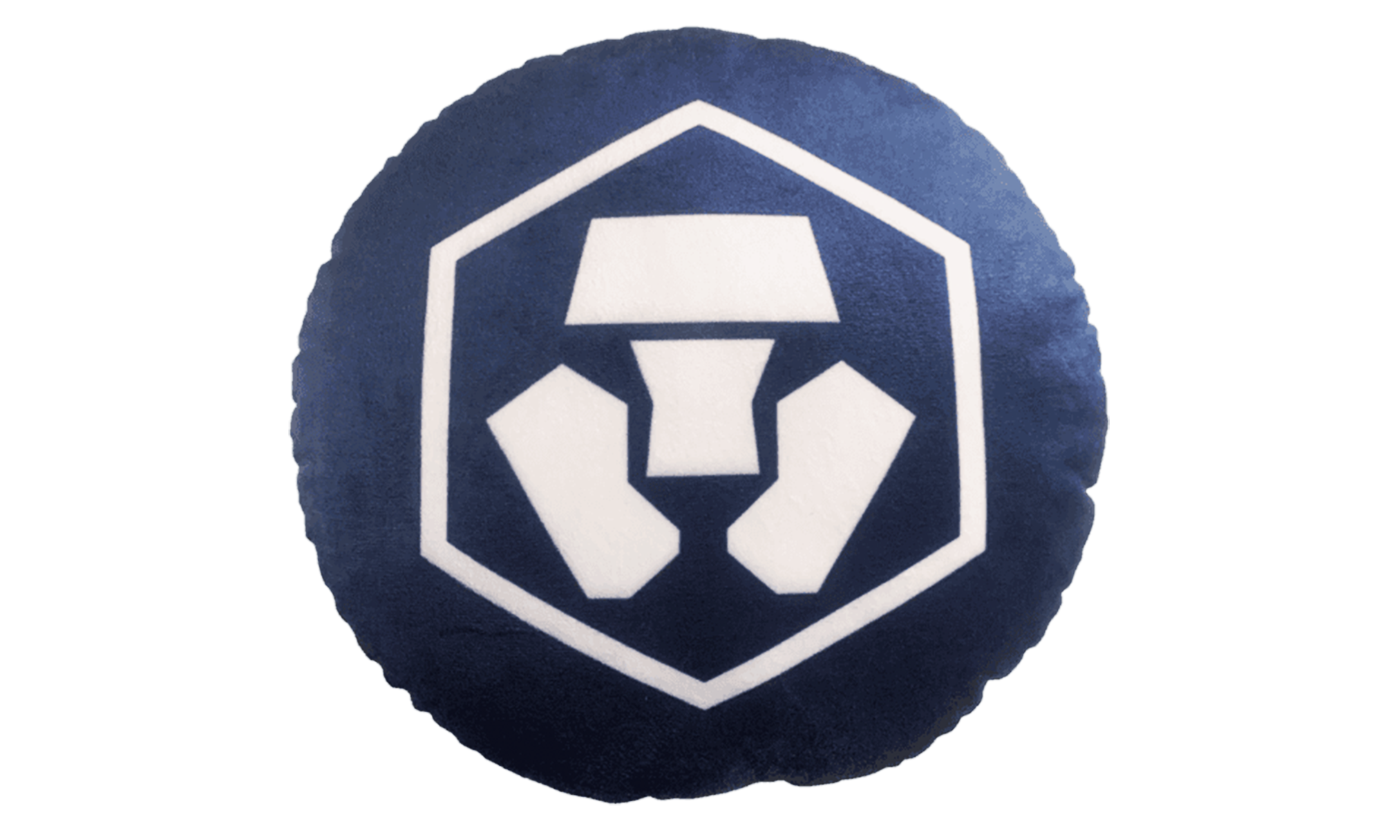 Crypto.com Coin Pillow - CRO Pillow, Round, Plush and Stuffed CRO Pillow |  BlockCraft