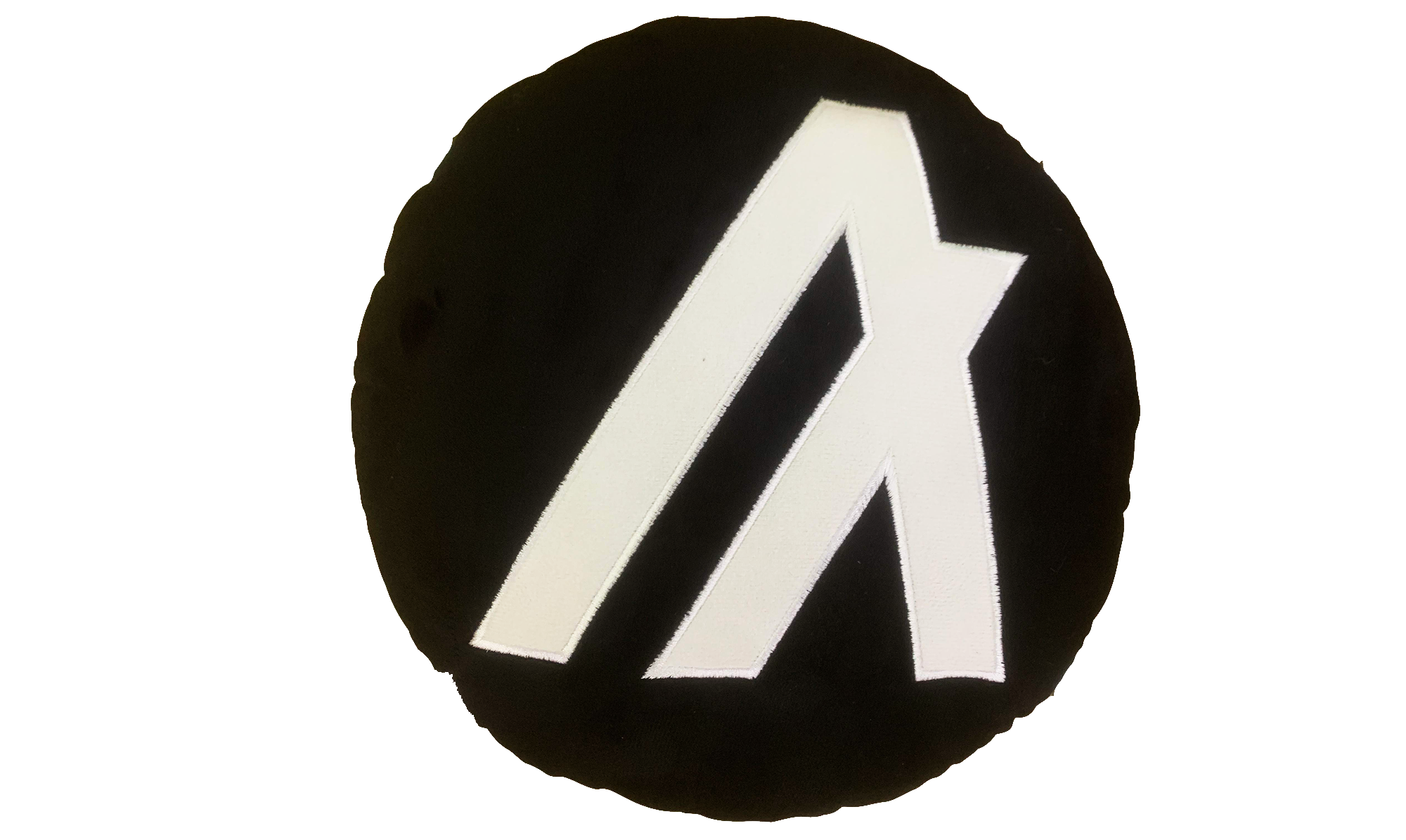 Algorand Pillow - Embroidered, Round, Plush and Stuffed ALGO Pillow |  BlockCraft